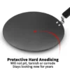 Hard Anodised Tava 30 cm with Plastic Handle (AT30P) i - Image 5
