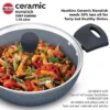 Hawkins Induction Compatible Ceramic Nonstick Deep Kadhai ICK175G - Image 2
